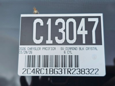 2026 Chrysler Pacifica Select