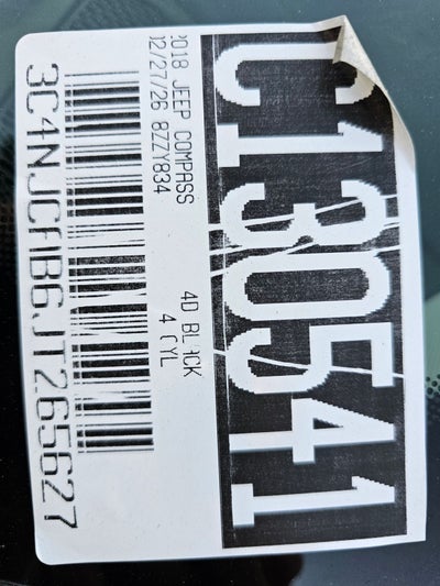 2018 Jeep Compass Sport