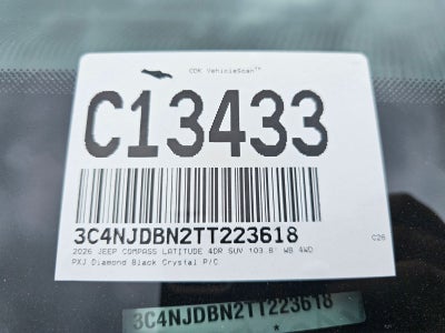 2026 Jeep Compass Latitude