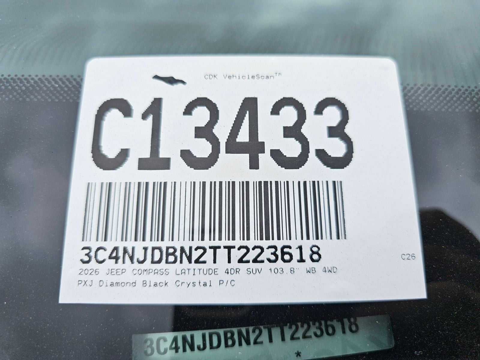 2026 Jeep Compass Latitude