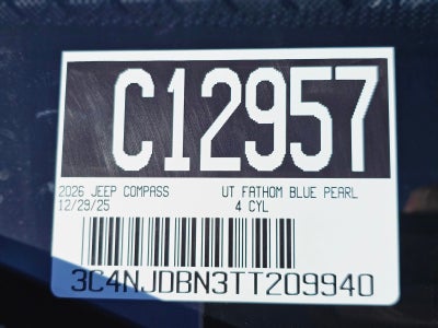 2026 Jeep Compass Latitude