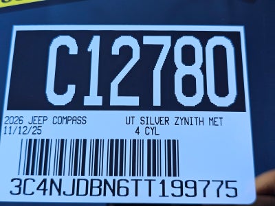 2026 Jeep Compass Latitude