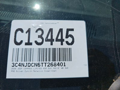 2026 Jeep Compass Limited