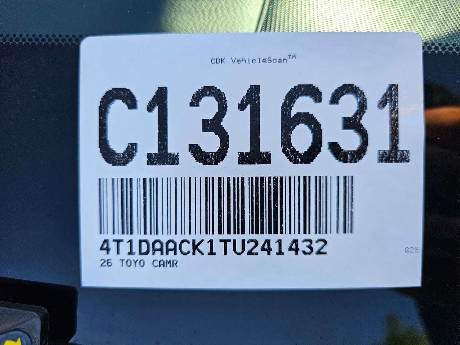 2026 Toyota Camry LE Hybrid