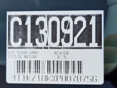 2023 Toyota Camry Base