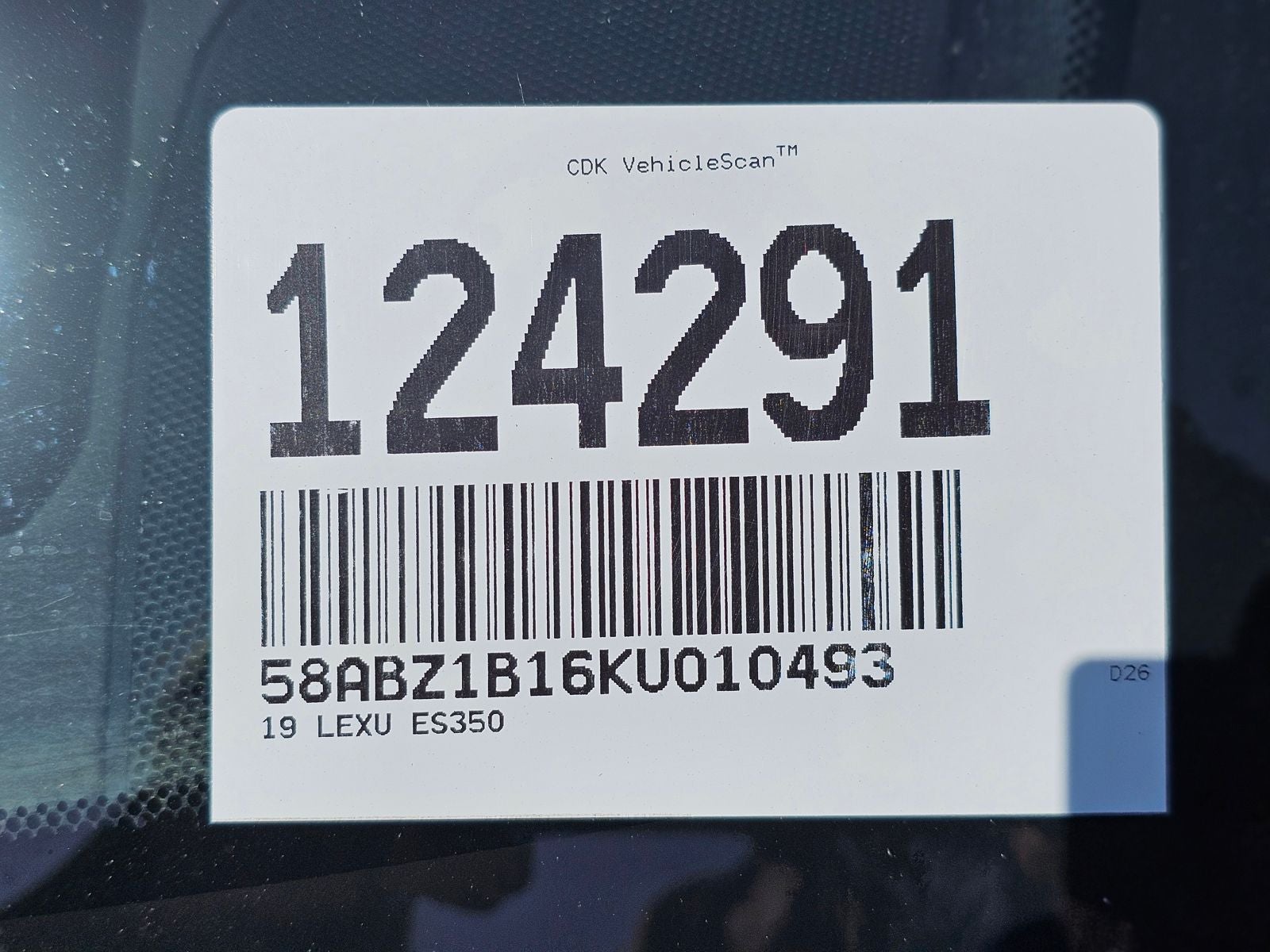 2019 Lexus ES 350