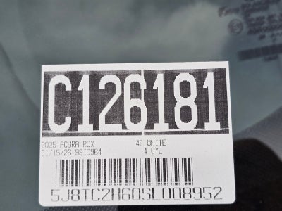 2025 Acura RDX A-Spec Package SH-AWD