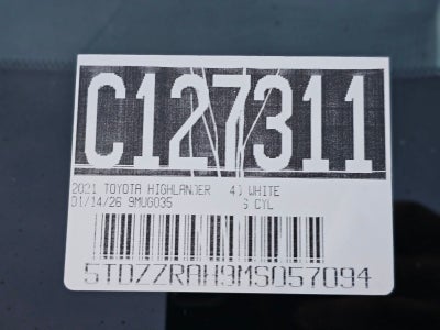 2021 Toyota Highlander LE