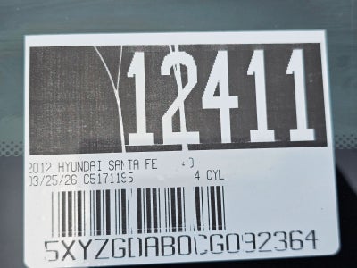 2012 Hyundai Santa Fe GLS