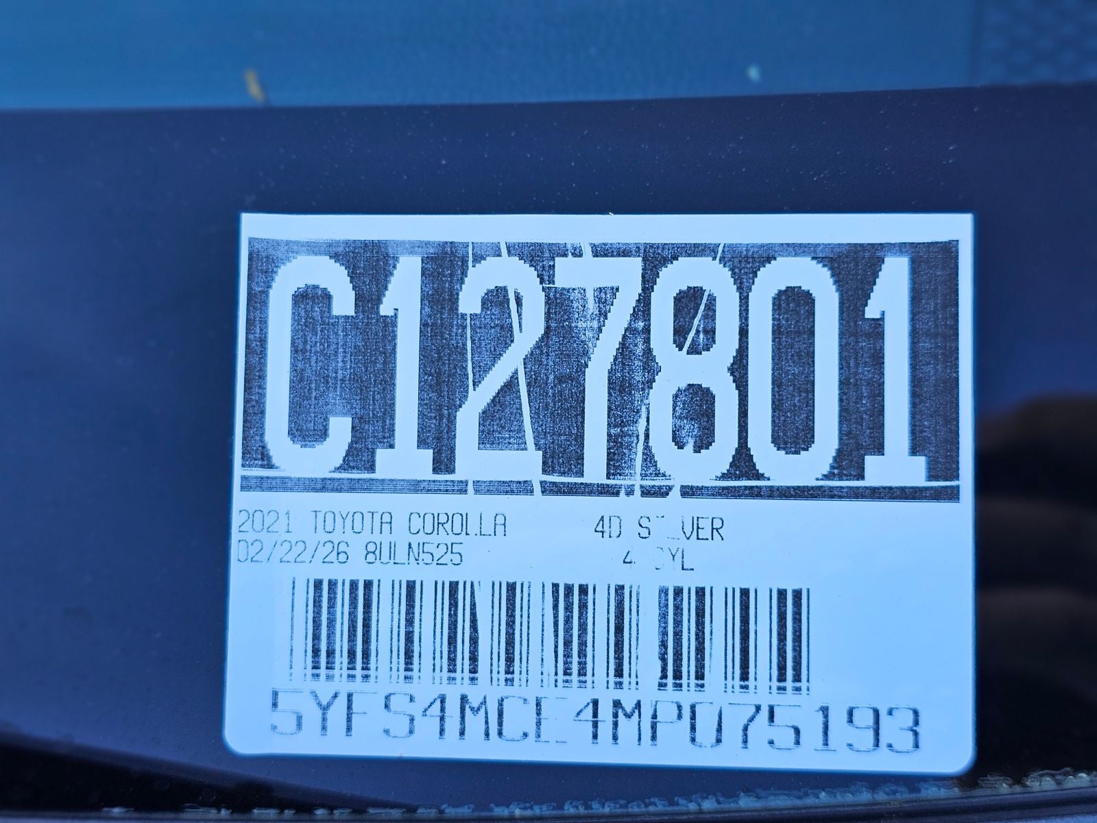 2021 Toyota Corolla SE