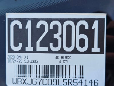 2020 BMW X1 sDrive28i